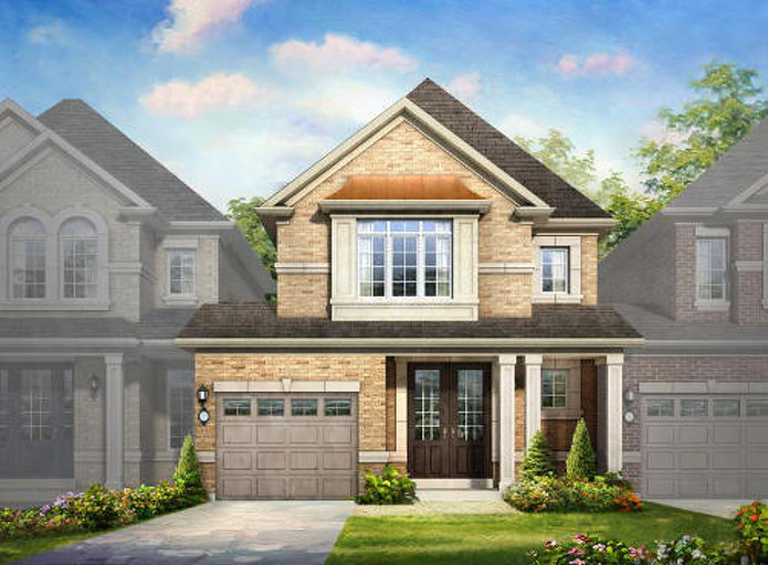 Calderstone floor plan at Mount Pleasant (RH) by Rosehaven Homes in Brampton, Ontario