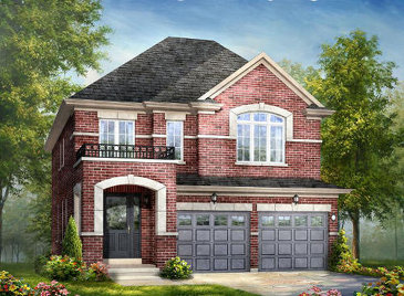 The Canadian Colours new home model plan at the Lotus Pointe by Rosehaven Homes in Caledon