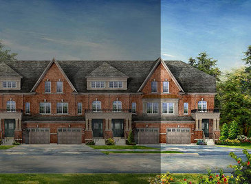 The Viceroy A3/B3 new home model plan at the Lotus Pointe by Rosehaven Homes in Caledon