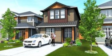 The Express new home model plan at the Kettle Creek Station by Turner Lane Development in Langford