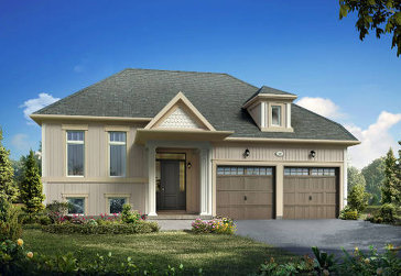 The Angelica new home model plan at the Trillium Forest by Zancor Homes in Wasaga Beach