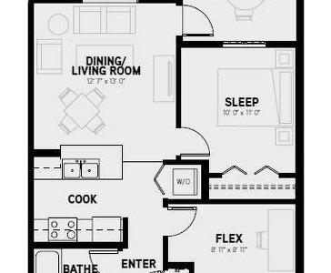 The Cancun new home model plan at the Velocity by Porchlight Development in Regina