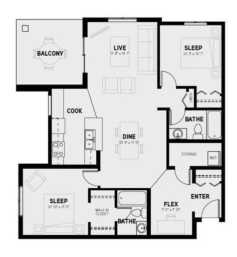 Maui floor plan at Velocity by Porchlight Development in Regina, Saskatchewan