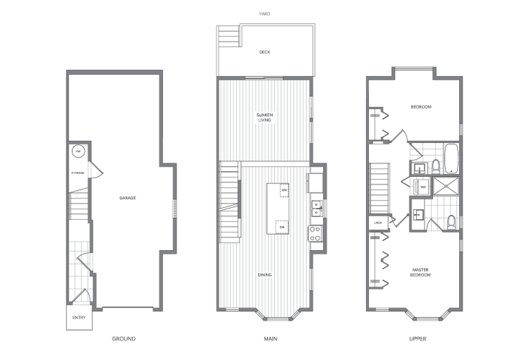 C2 Plan floor plan at York by Mosaic in Langley, British Columbia