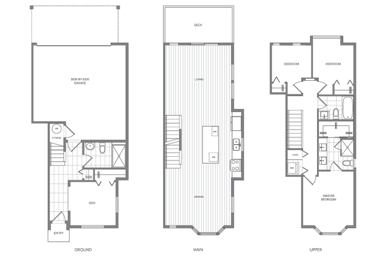 DD Plan floor plan at York by Mosaic in Langley, British Columbia