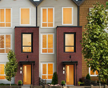 The Azure Series A1 Plan new home model plan at the Fremont Indigo by Mosaic in Port Coquitlam