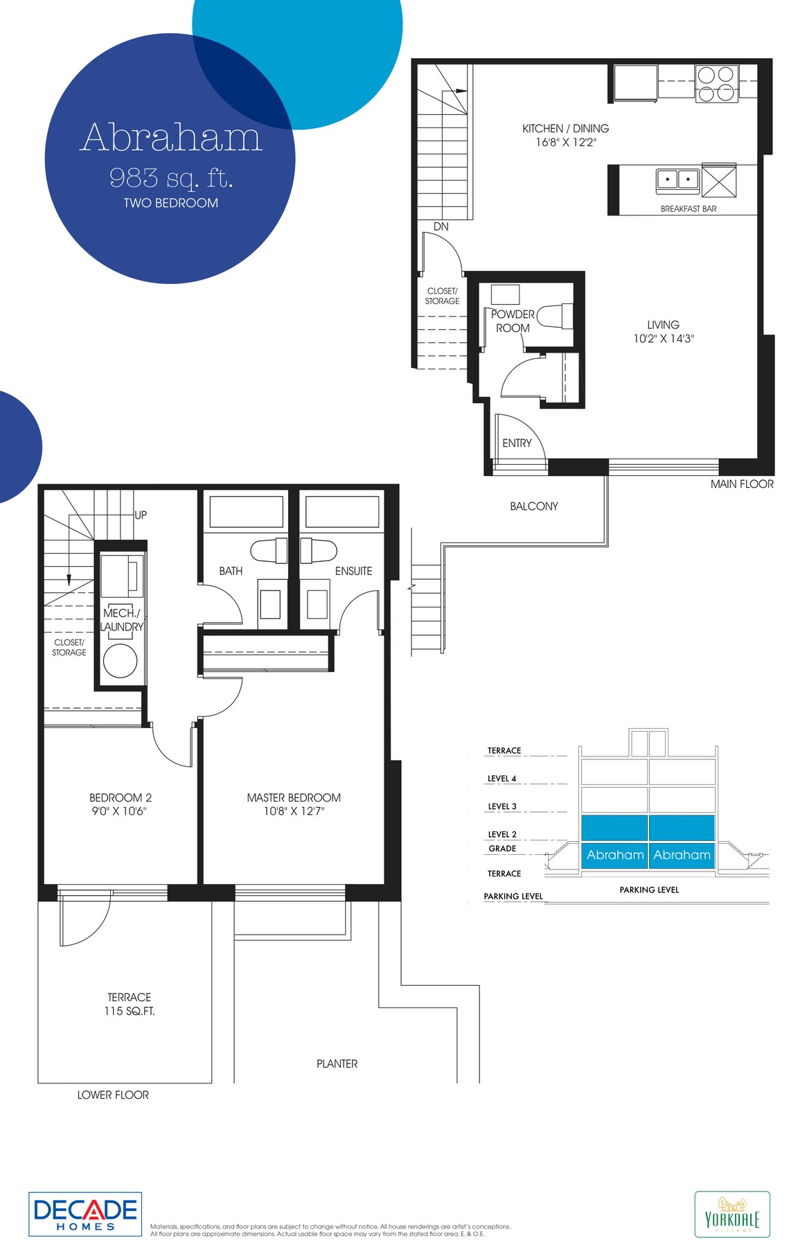 Abraham by Decade Homes floor plan