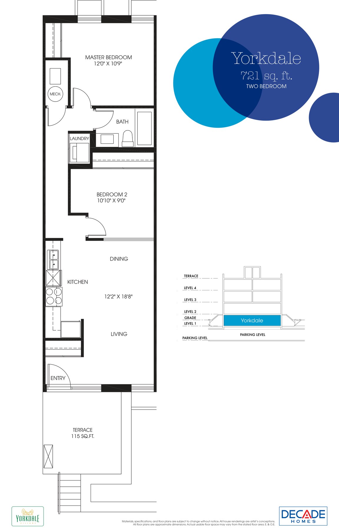 Yorkdale by Decade Homes floor plan
