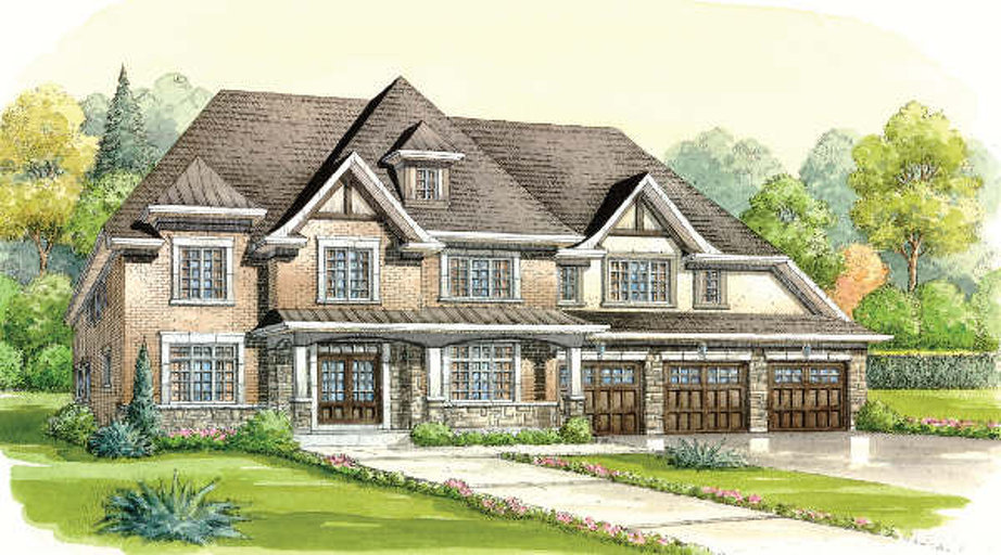 Cavendish floor plan at The Estates of Wyndance by Empire Communities in Uxbridge, Ontario