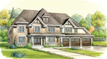 The Cavendish new home model plan at the The Estates of Wyndance by Empire Communities in Uxbridge