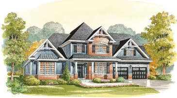 The Sheffield new home model plan at the The Estates of Wyndance by Empire Communities in Uxbridge