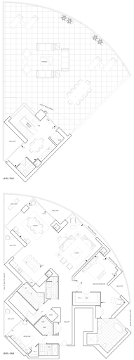 Penthouse PH16 floor plan at Aquavista by Tridel in Toronto, Ontario