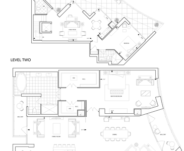 The Penthouse PH9 new home model plan at the Aquavista by Tridel in Toronto