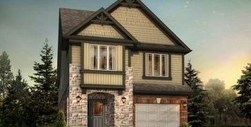 The Carlisle B new home model plan at the River's Edge by Fusion Homes in Guelph