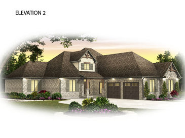 The Eramosa new home model plan at the Usshers Creek by Granite Homes in Ariss