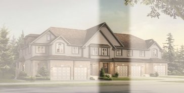 The Caruso II B new home model plan at the Chillico Run by Fusion Homes in Guelph