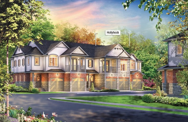 Hollycock floor plan at Inspiration at Doon by Eastforest Homes in Kitchener, Ontario