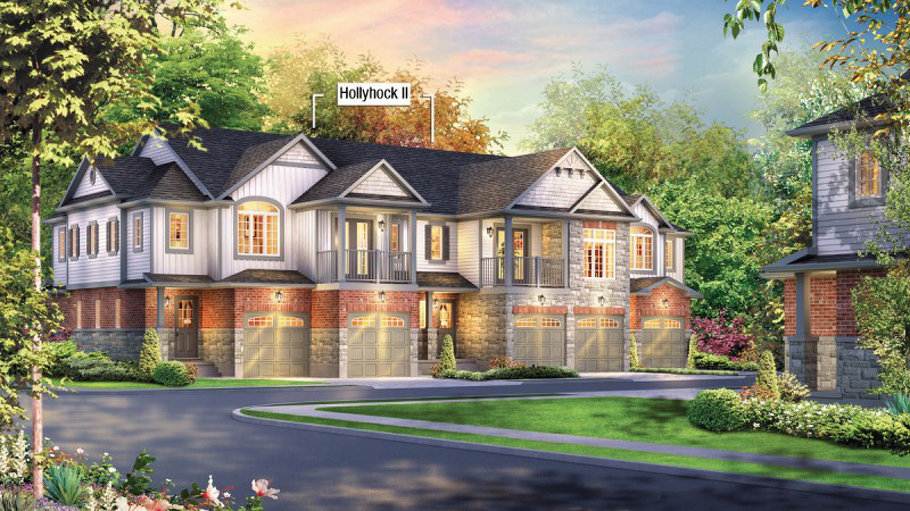 Hollyhock II floor plan at Inspiration at Doon by Eastforest Homes in Kitchener, Ontario