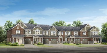 The Atwood new home model plan at the Hawthorne South Village by Mattamy Homes in Milton