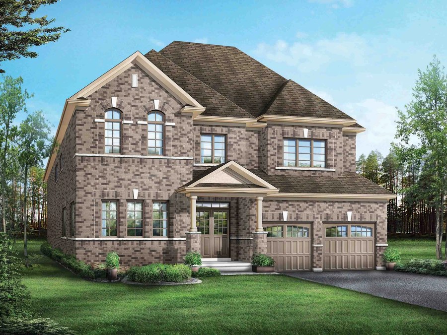 The Estate 1 new home model plan at the Novella by Greenpark in Mississauga