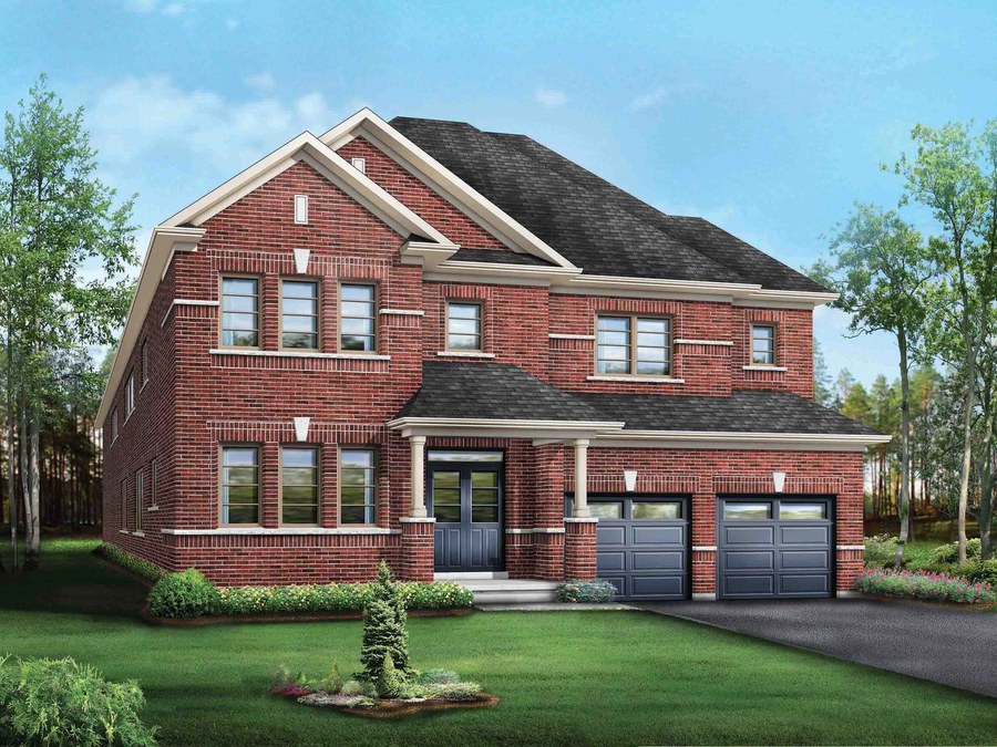 The Estate 2 new home model plan at the Novella by Greenpark in Mississauga