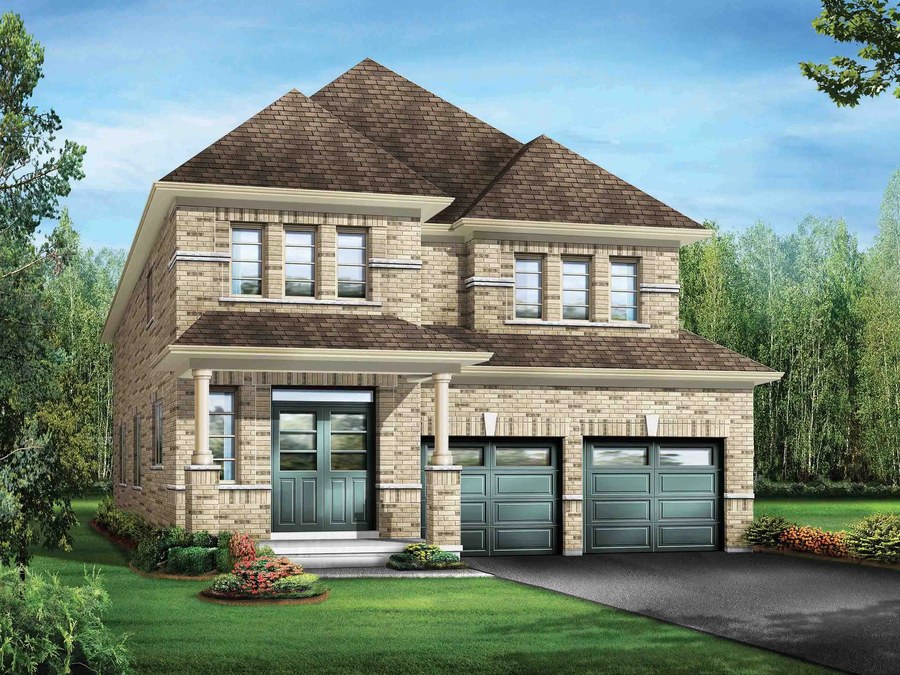 The Fulton 1 new home model plan at the Novella by Greenpark in Mississauga