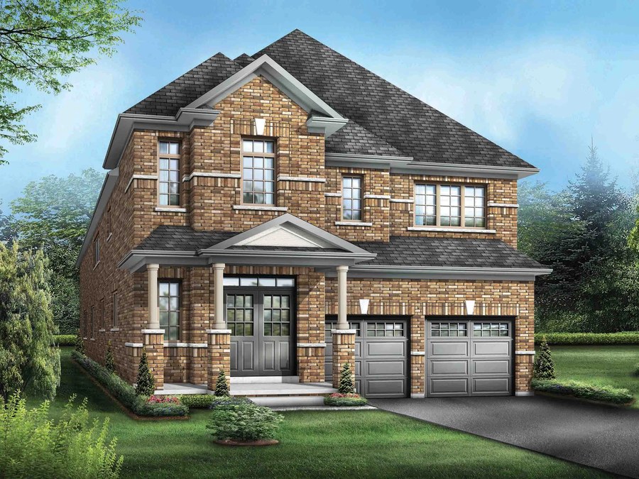 The Fulton 10 new home model plan at the Novella by Greenpark in Mississauga