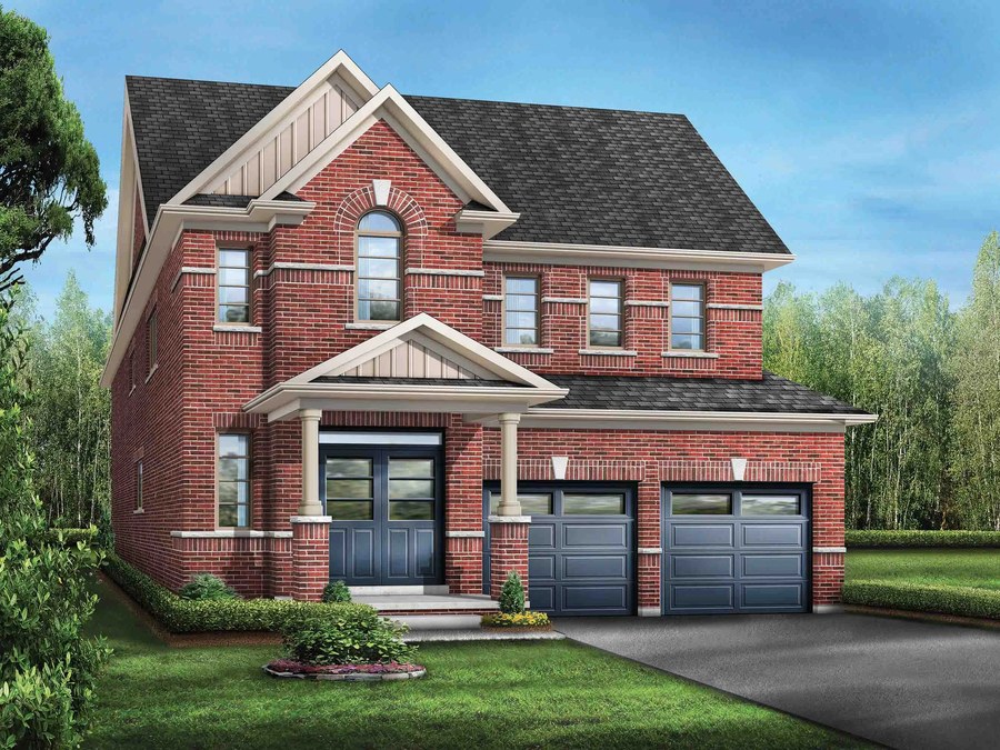 Fulton 3 floor plan at Novella by Greenpark in Mississauga, ON