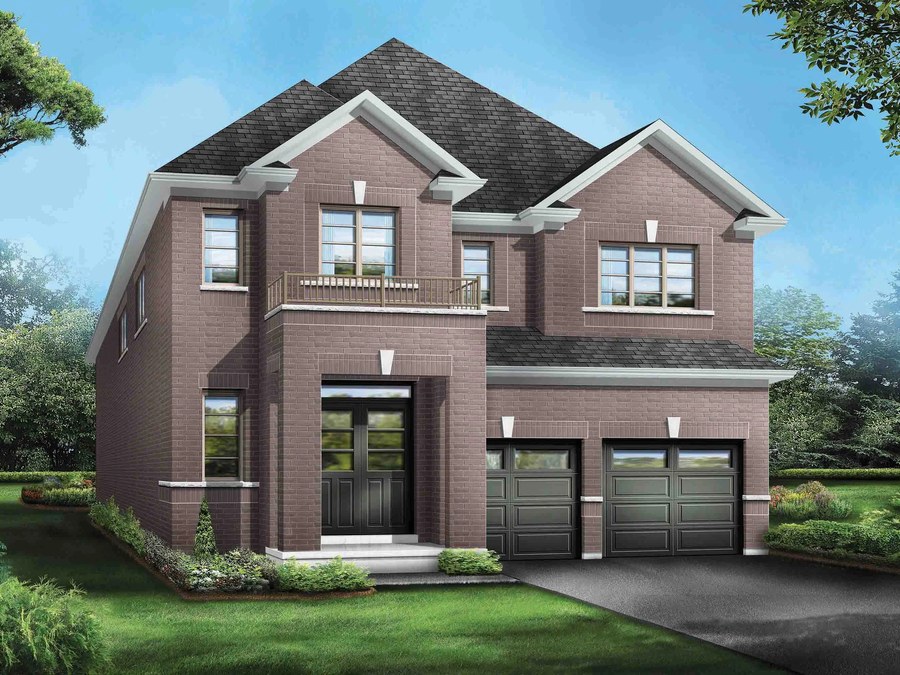 The Fulton 8 new home model plan at the Novella by Greenpark in Mississauga