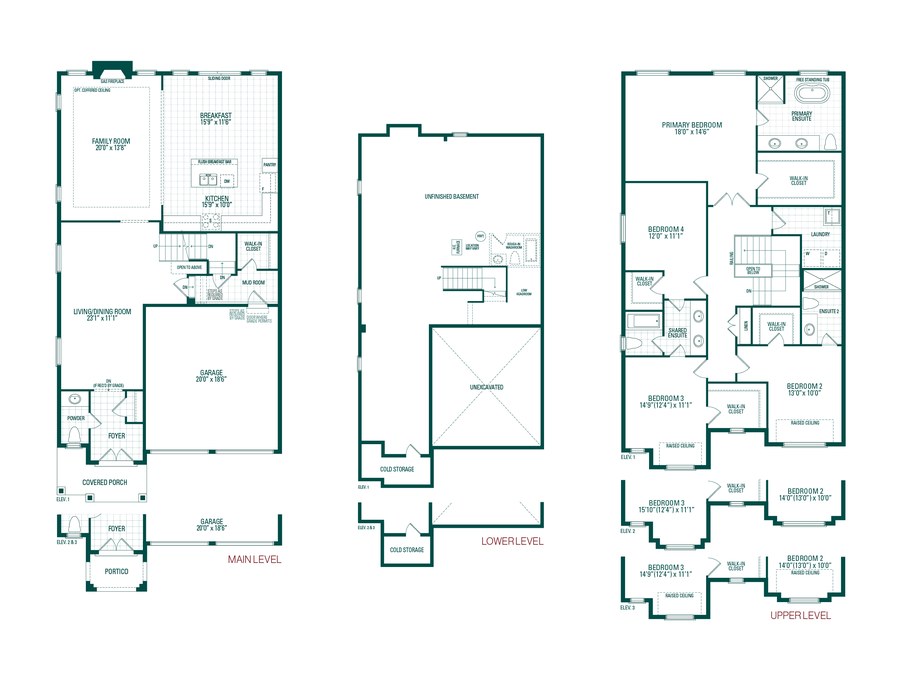 Fulton 9A floor plan at Novella by Greenpark in Mississauga, ON