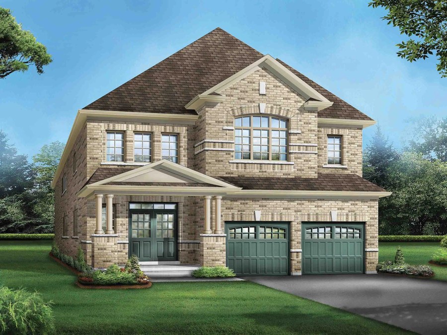 The Garnet 2 new home model plan at the Novella by Greenpark in Mississauga