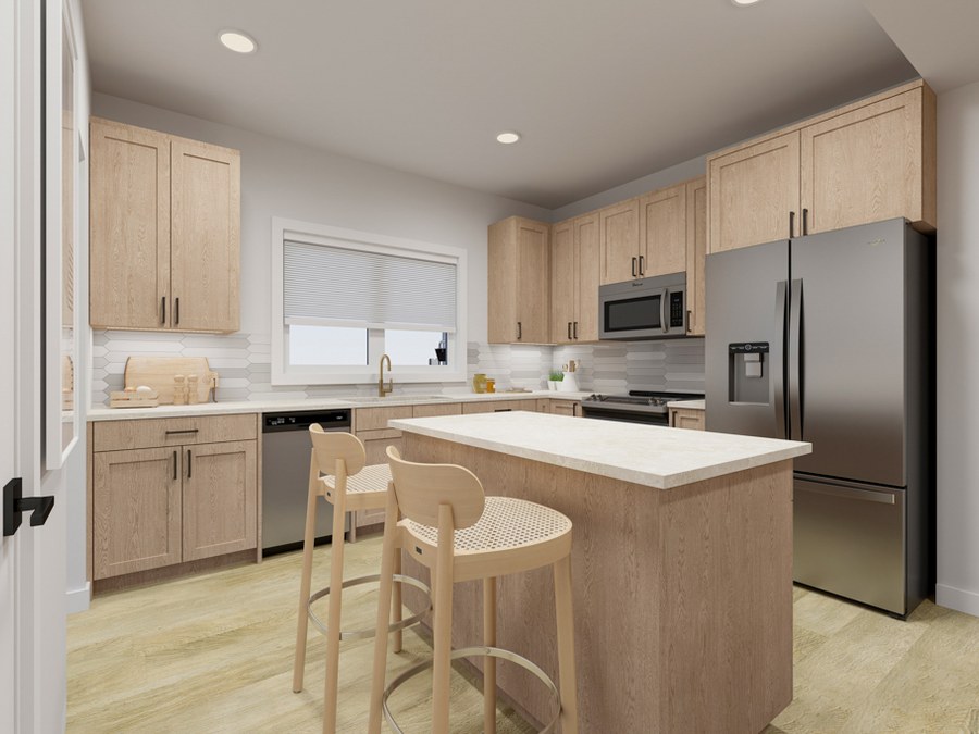 Magnolia 1 floor plan at Woodland at Alpine Park by Homes By Avi in Calgary, AB