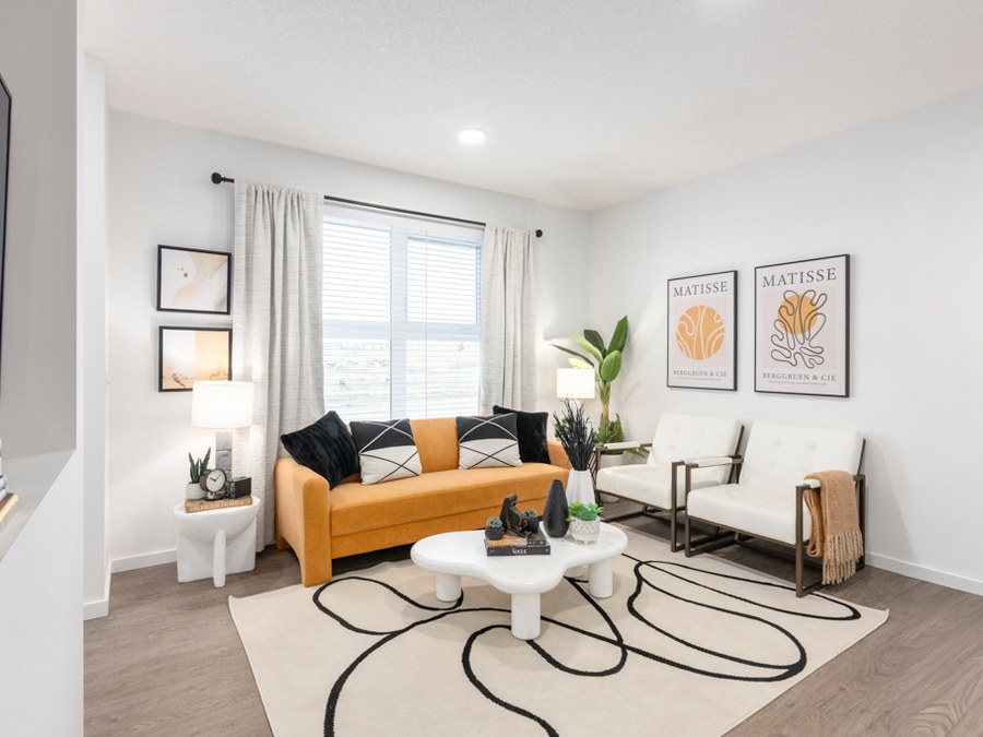 The The Alexis new home model plan at the Aurora at Taza Park by Homes By Avi in Calgary
