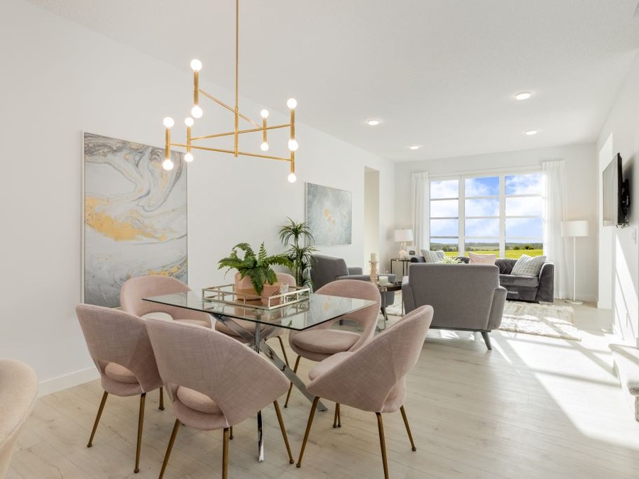 The Jade floor plan at Belmont by Homes By Avi in Calgary, AB