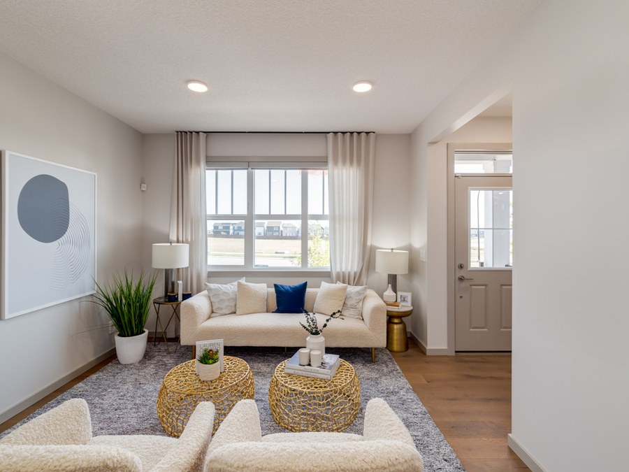 The The Sasha new home model plan at the Belmont by Homes By Avi in Calgary