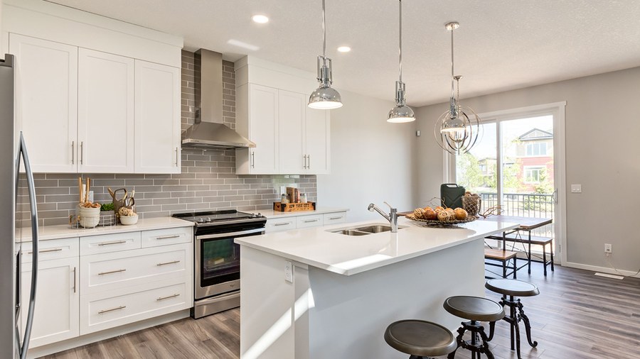 The Gabriel floor plan at Lanark Landing by Homes By Avi in Airdrie, AB