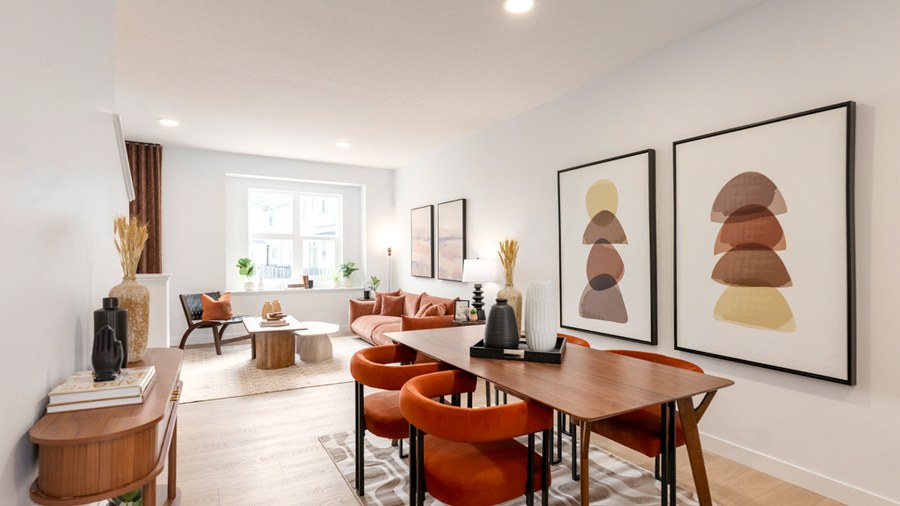 Jasmine 1 floor plan at Lavender Hill by Homes By Avi in Calgary, AB