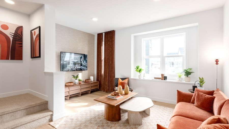 Jasmine 2.2 floor plan at Lavender Hill by Homes By Avi in Calgary, AB