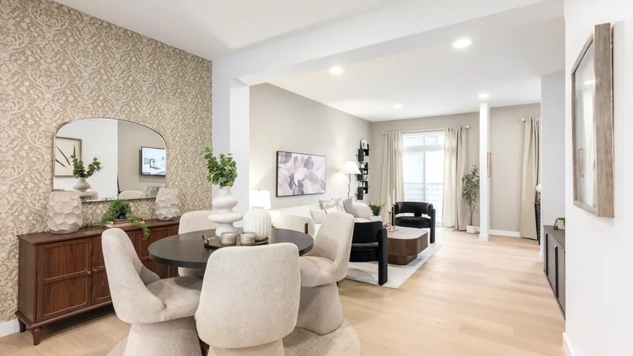 The Magnolia 1 new home model plan at the Lavender Hill by Homes By Avi in Calgary