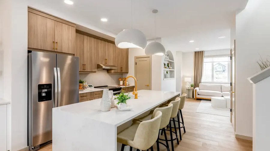 The Alexis floor plan at Lewisburg (HBA) by Homes By Avi in Calgary, AB