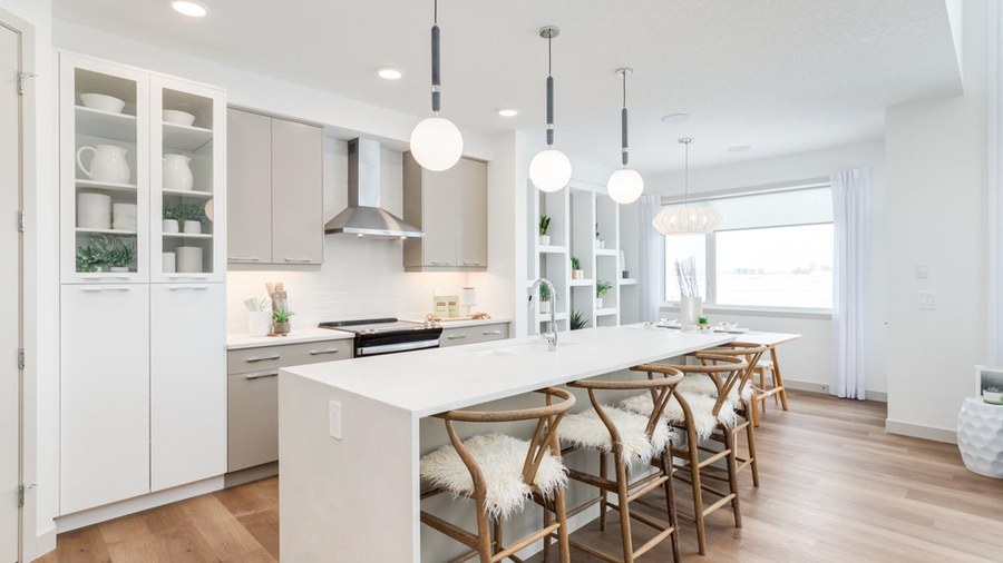 The The Hemsworth new home model plan at the Lewisburg (HBA) by Homes By Avi in Calgary