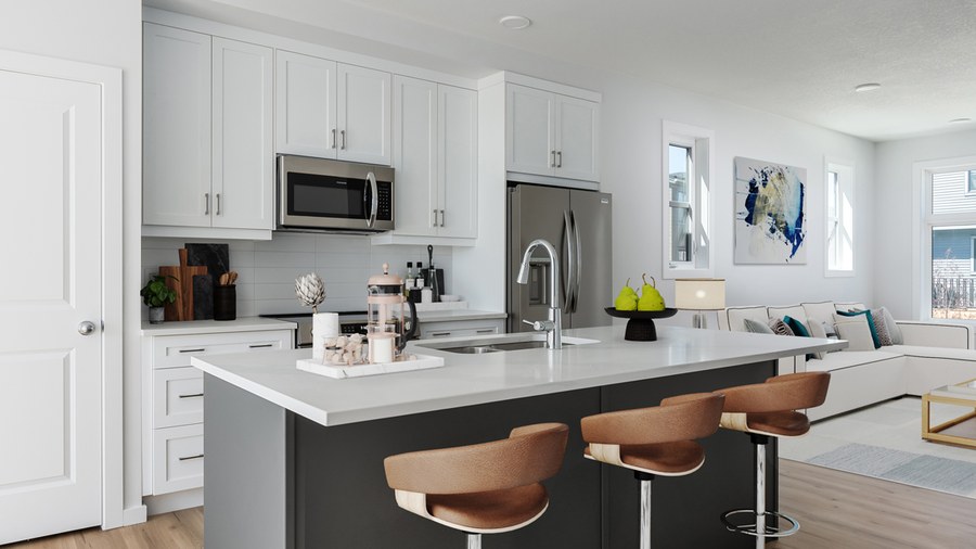 The Blairmore new home model plan at the Osprey Hill by Homes By Avi in Calgary