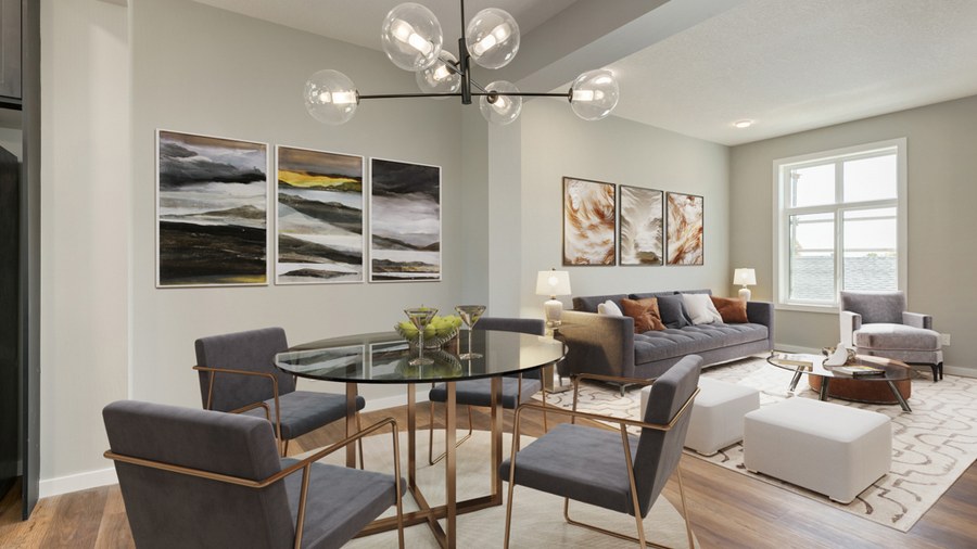 Coleman floor plan at Osprey Hill by Homes By Avi in Calgary, AB