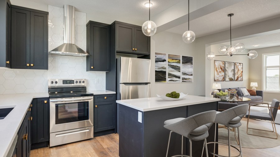 Sparwood floor plan at Osprey Hill by Homes By Avi in Calgary, AB