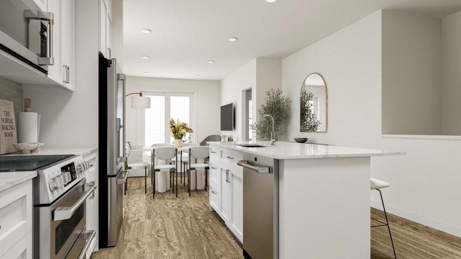The Ellison floor plan at Osprey Hill by Homes By Avi in Calgary, AB