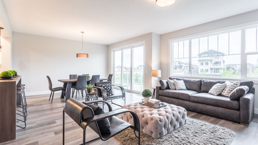 The Lincoln floor plan at Osprey Hill by Homes By Avi in Calgary, AB
