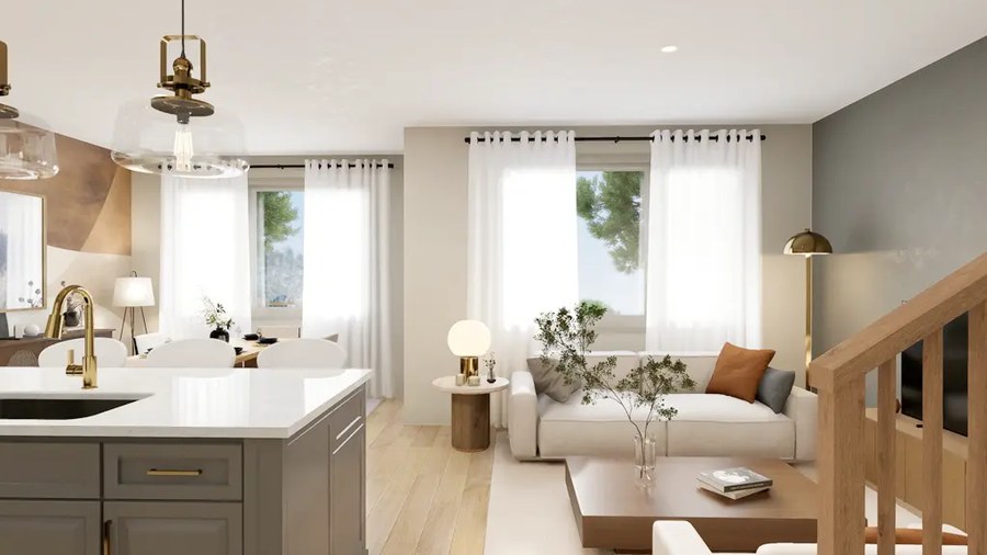 The Palliser floor plan at Osprey Hill by Homes By Avi in Calgary, AB