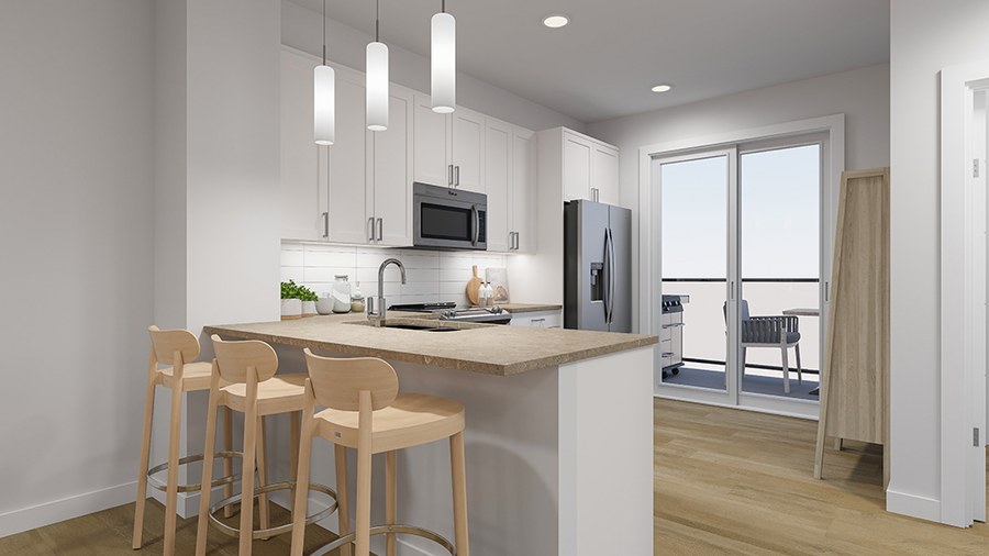 The Jasmine 1 new home model plan at the Poppy at Rangeview by Homes By Avi in Calgary