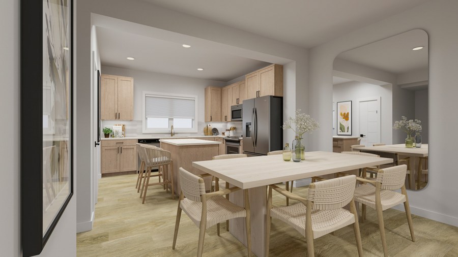 The Magnolia new home model plan at the Poppy at Rangeview by Homes By Avi in Calgary