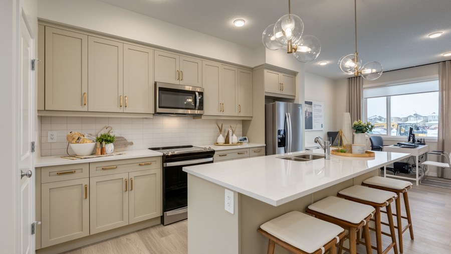 The Finley floor plan at Rangeview Section 23 by Homes By Avi in Calgary, AB